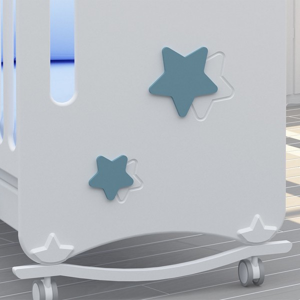 Продукт Bambino Casa Stelle Blu - Бебешко креватче Синьо - 0 - BG Hlapeta